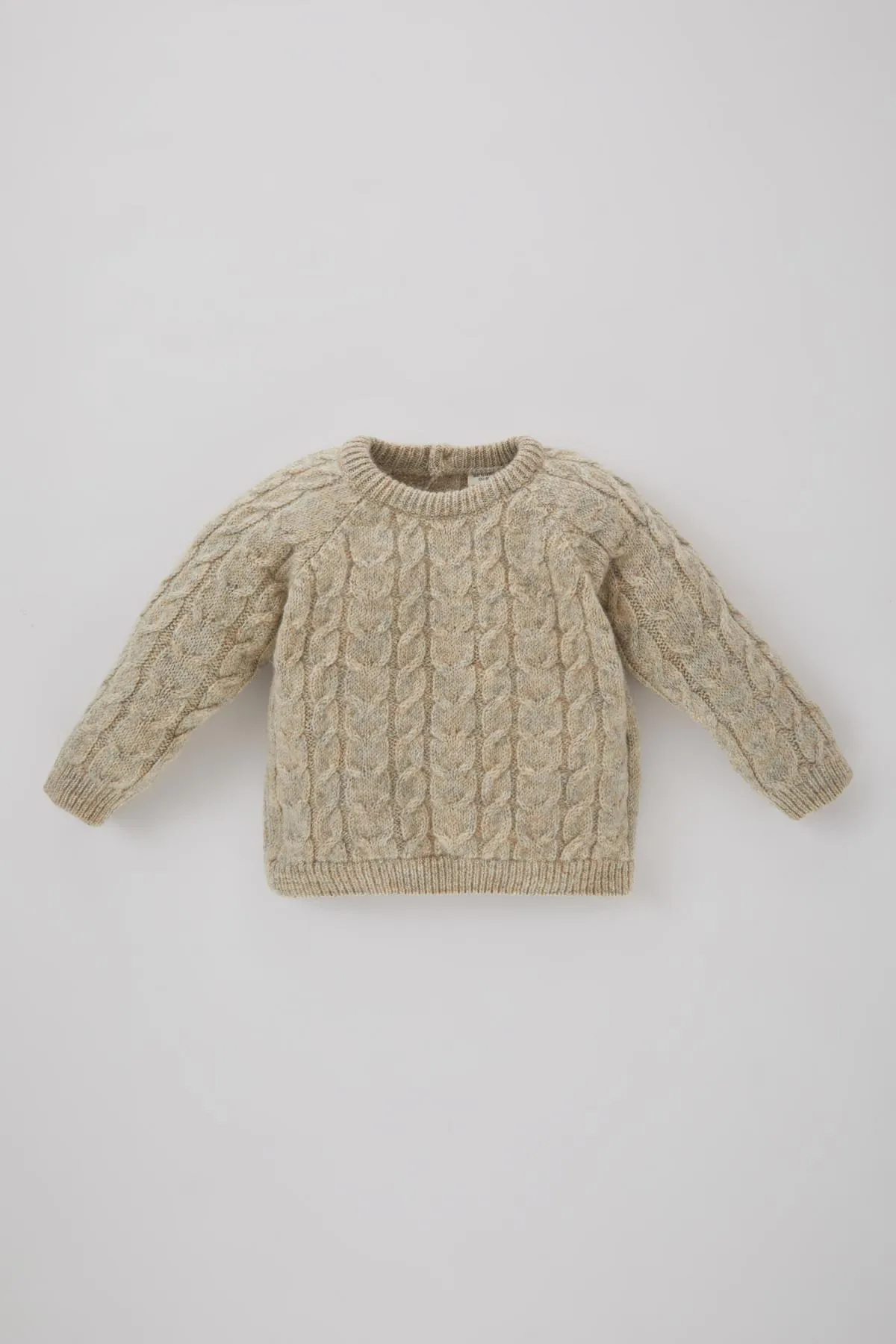 DeFacto  Baby-Pullover mit normaler Passform und Rundhalsausschnitt