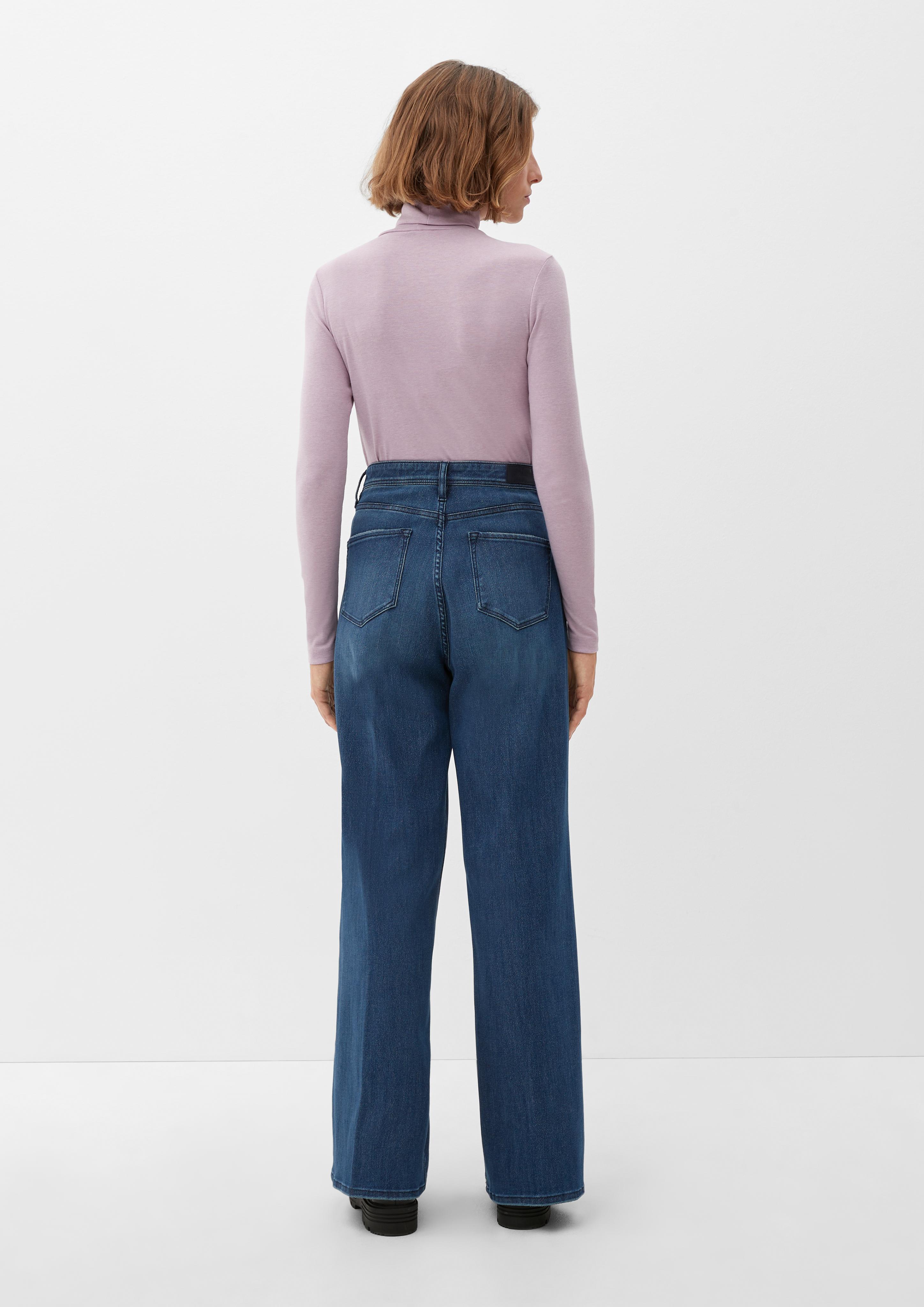 Suri: Wide leg-Jeans mit Glitzergarn  2125412-56Z6
