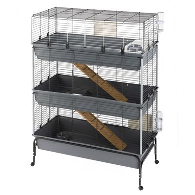 Ferplast Kleintierkäfig Vital 120 3-stöckig