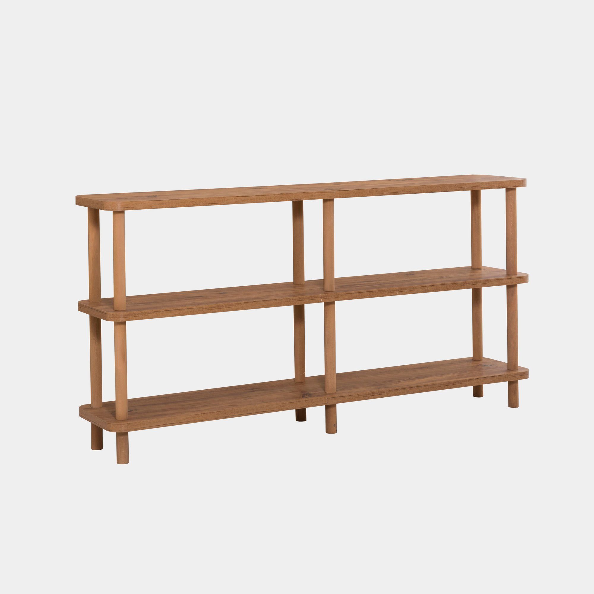Skye Decor Bücherregal 74,9x150x35 cm, 100% Melaminbeschichtete Partikelplatte