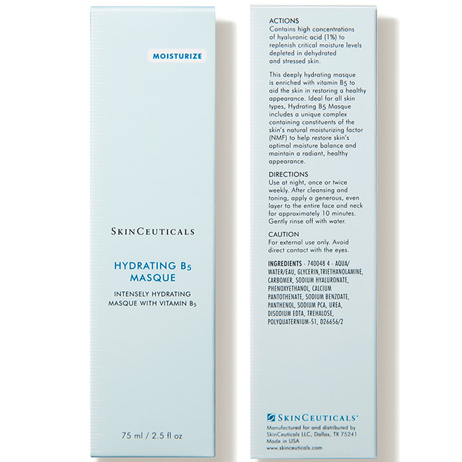 Skinceuticals Hydrating B5 Masque Hydratation Intense 75 ml
