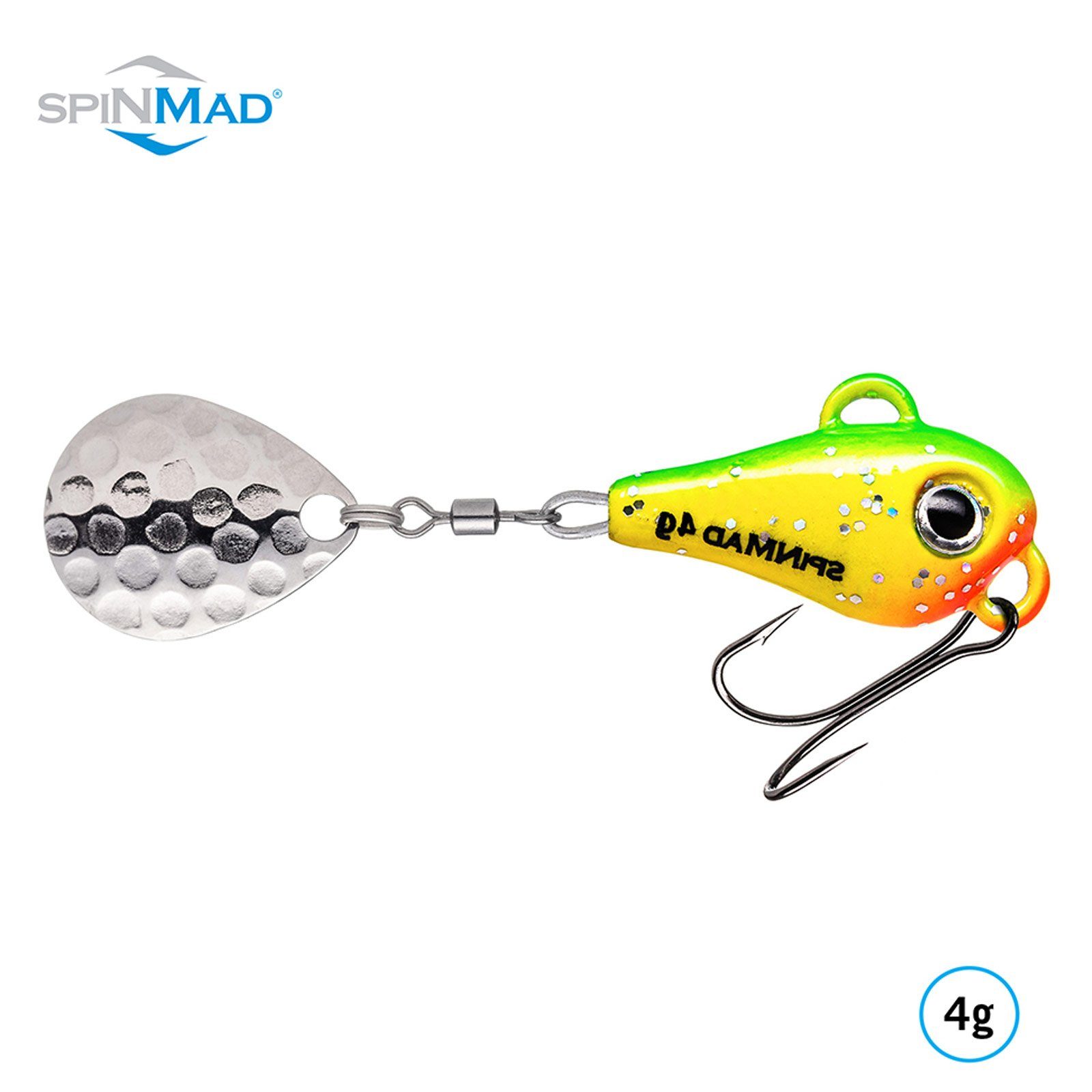 SpinMad Kunstköder, SpinMad Originals Green Lemon 4,0g Jig Spinner