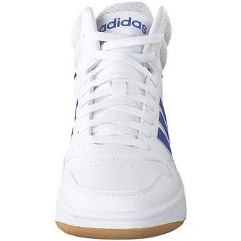 adidas Hoops 3.0 Mid Sneaker in weiß