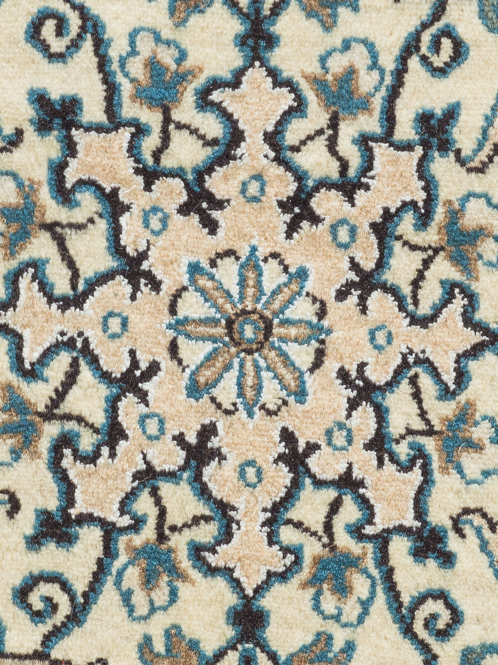 Kaschmar Nain 12 Lah ca. 60 x 90 cm, Unikat / Einzelstück