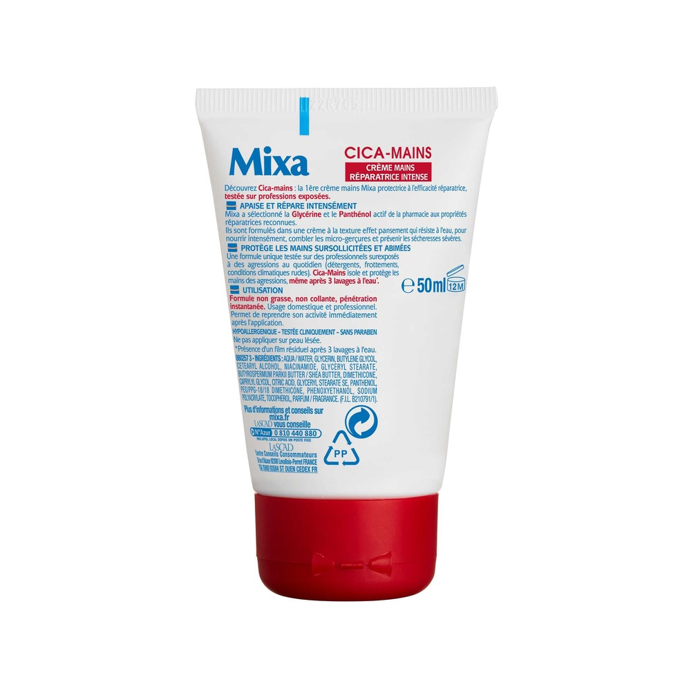 mixa Intensif Peaux Sèches Cica-Mains Crème Mains Réparatrice Intense