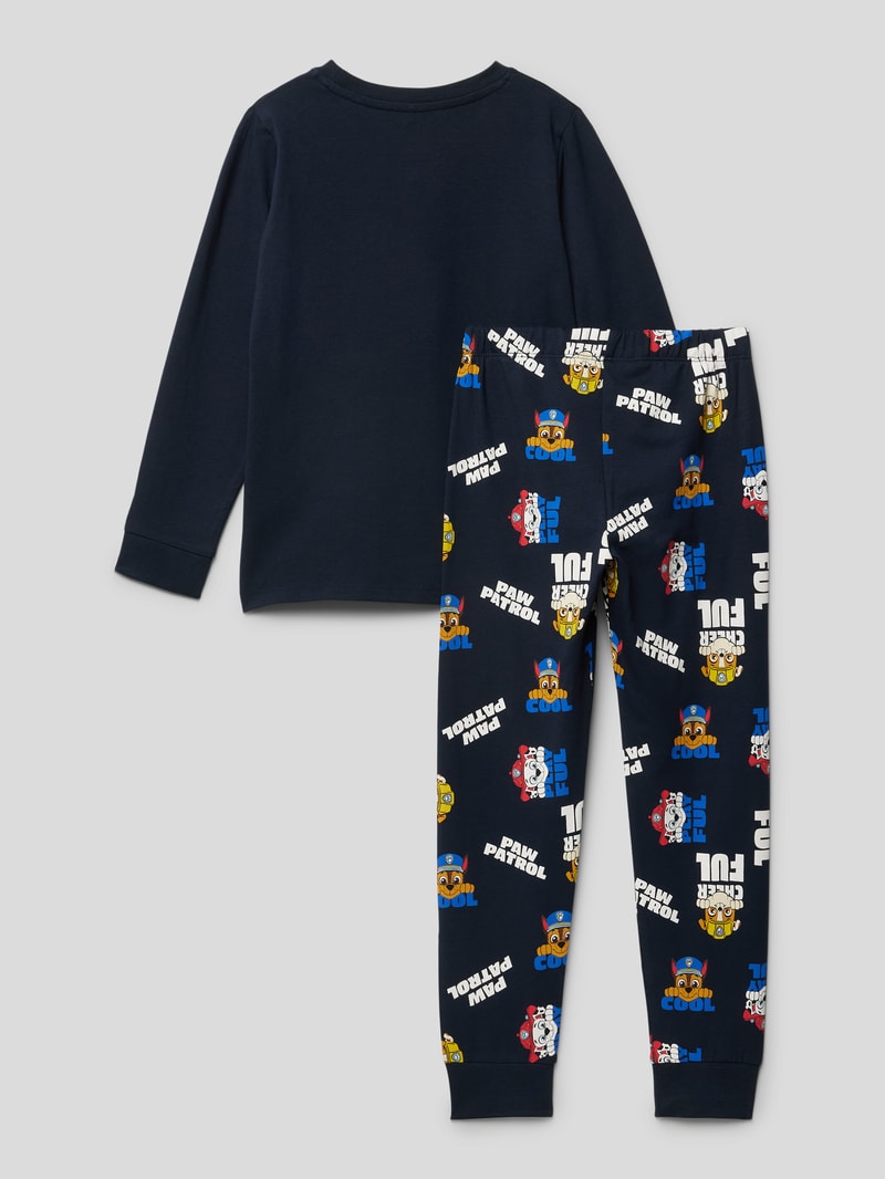 Pyjama mit Paw Patrol®-Prints in blau