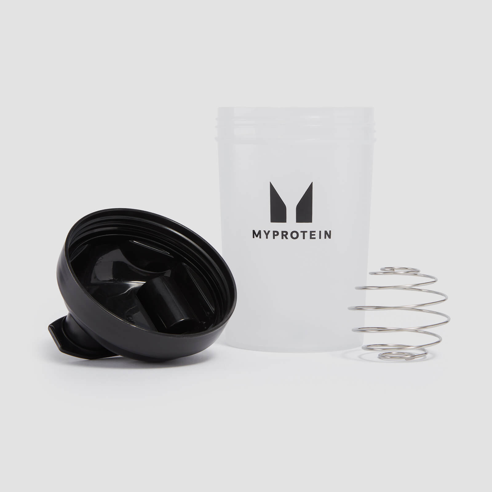 Mini-shaker en plastique Myprotein – Transparent/Noir