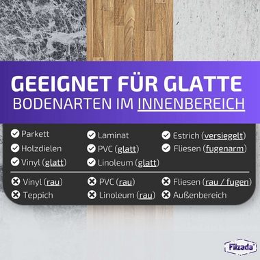 Filzada Filzgleiter 64x Filzgleiter Selbstklebend Rund Ø 20mm Möbelgleiter Stuhlgleiter