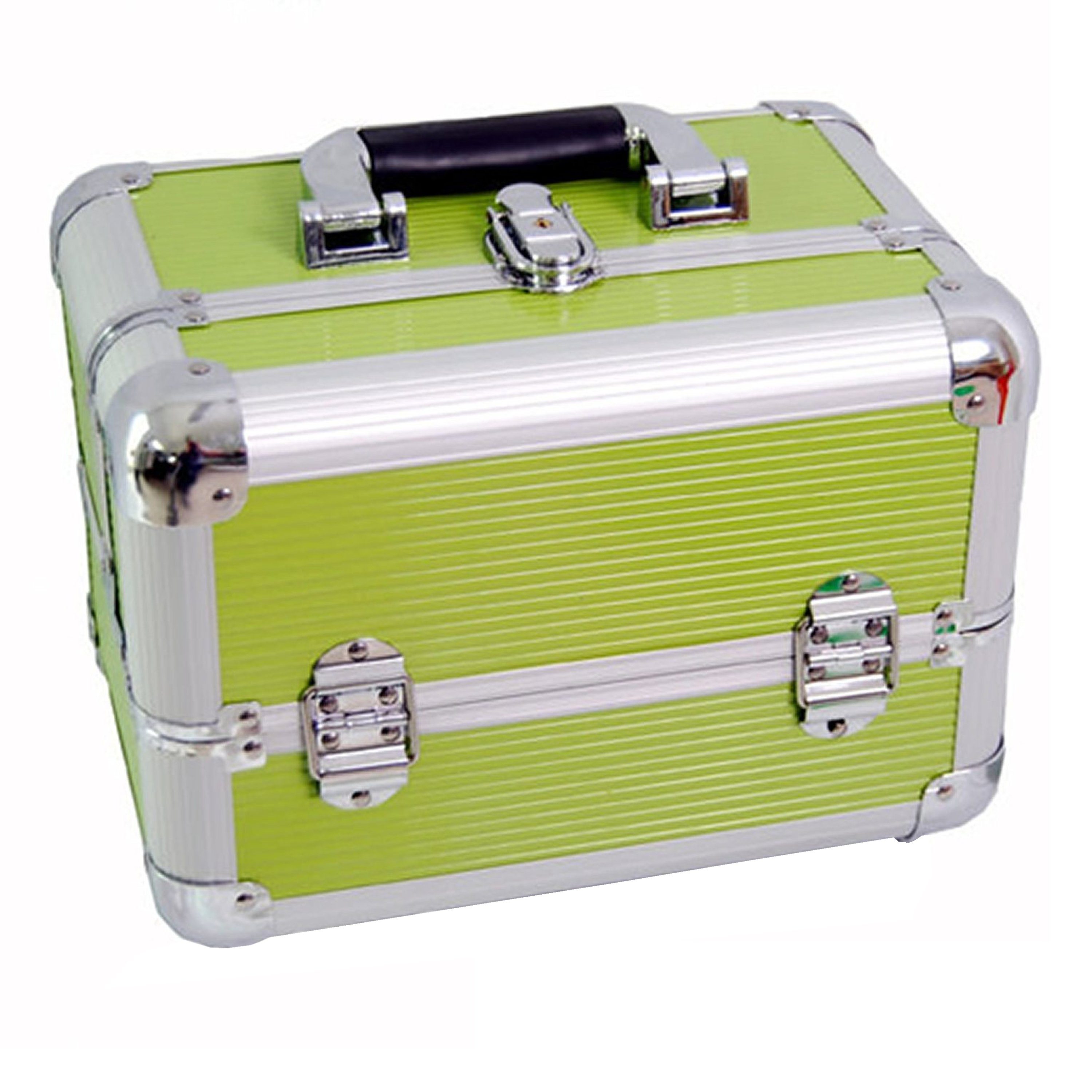 Dynasun Beautycase BS35 XXL Green (1-tlg), ALU Design Beautycase, Schminkkoffer, Beauty case