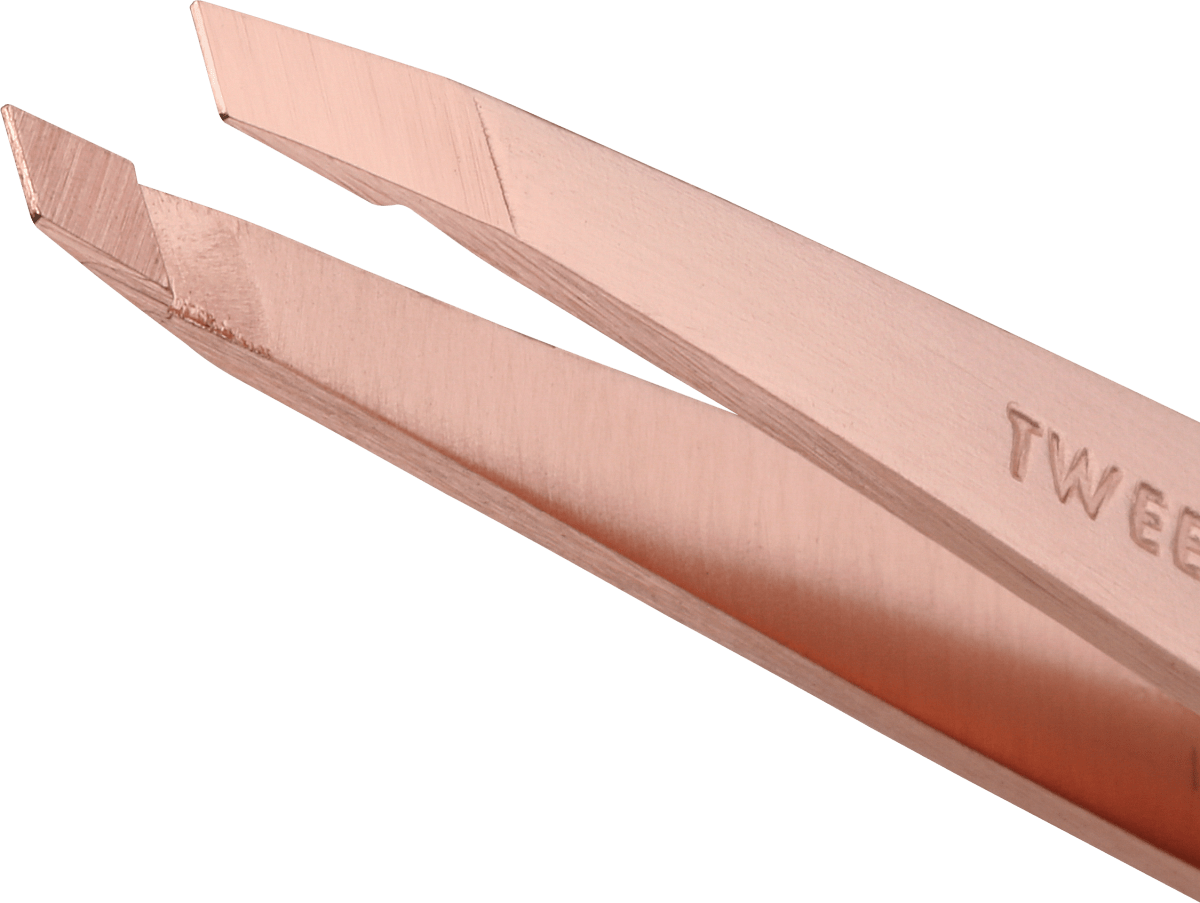 Pinzette Schräg Rosé Gold, 1 St