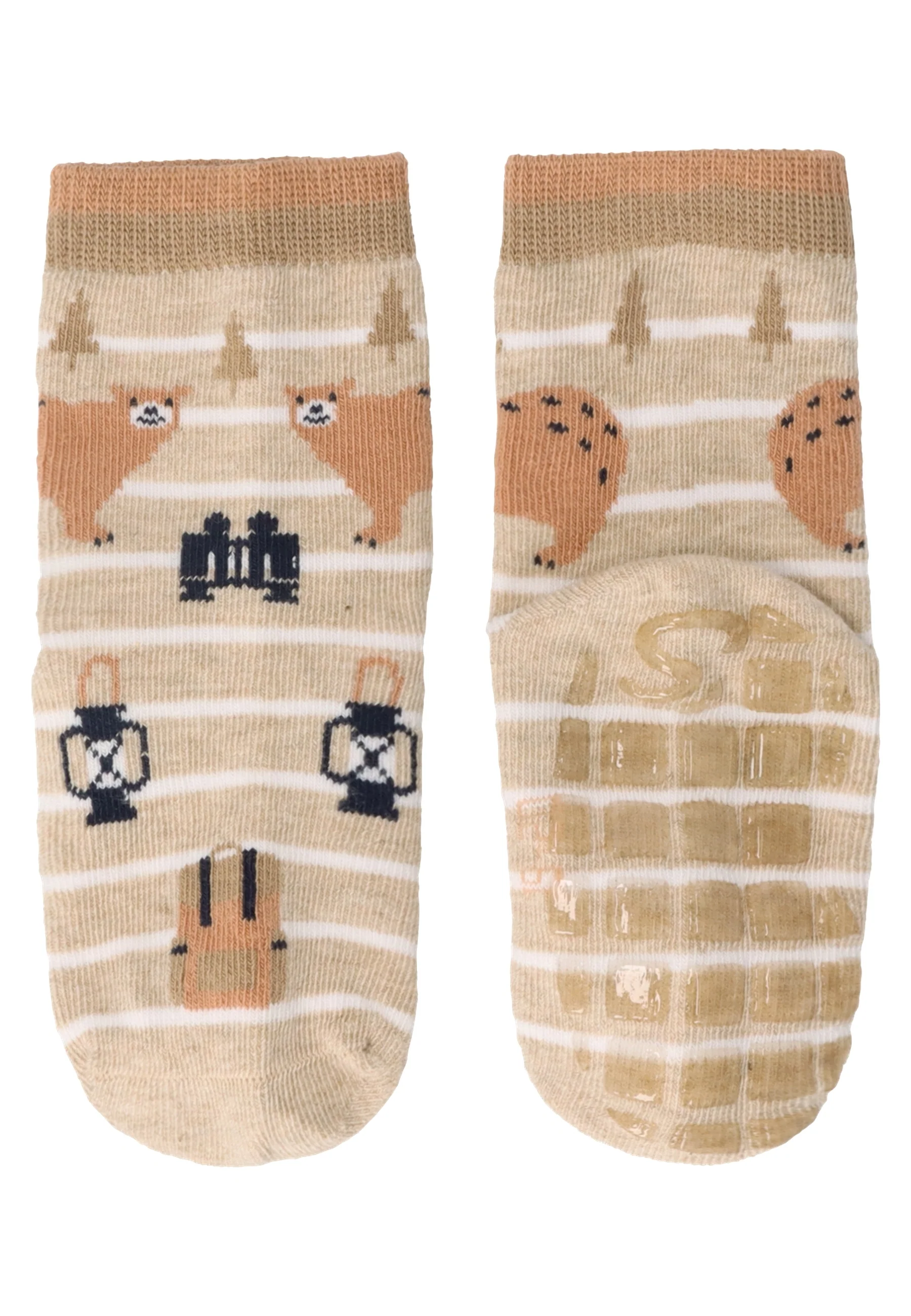 ABS Socken im 2er Pack mit Motiv Camper