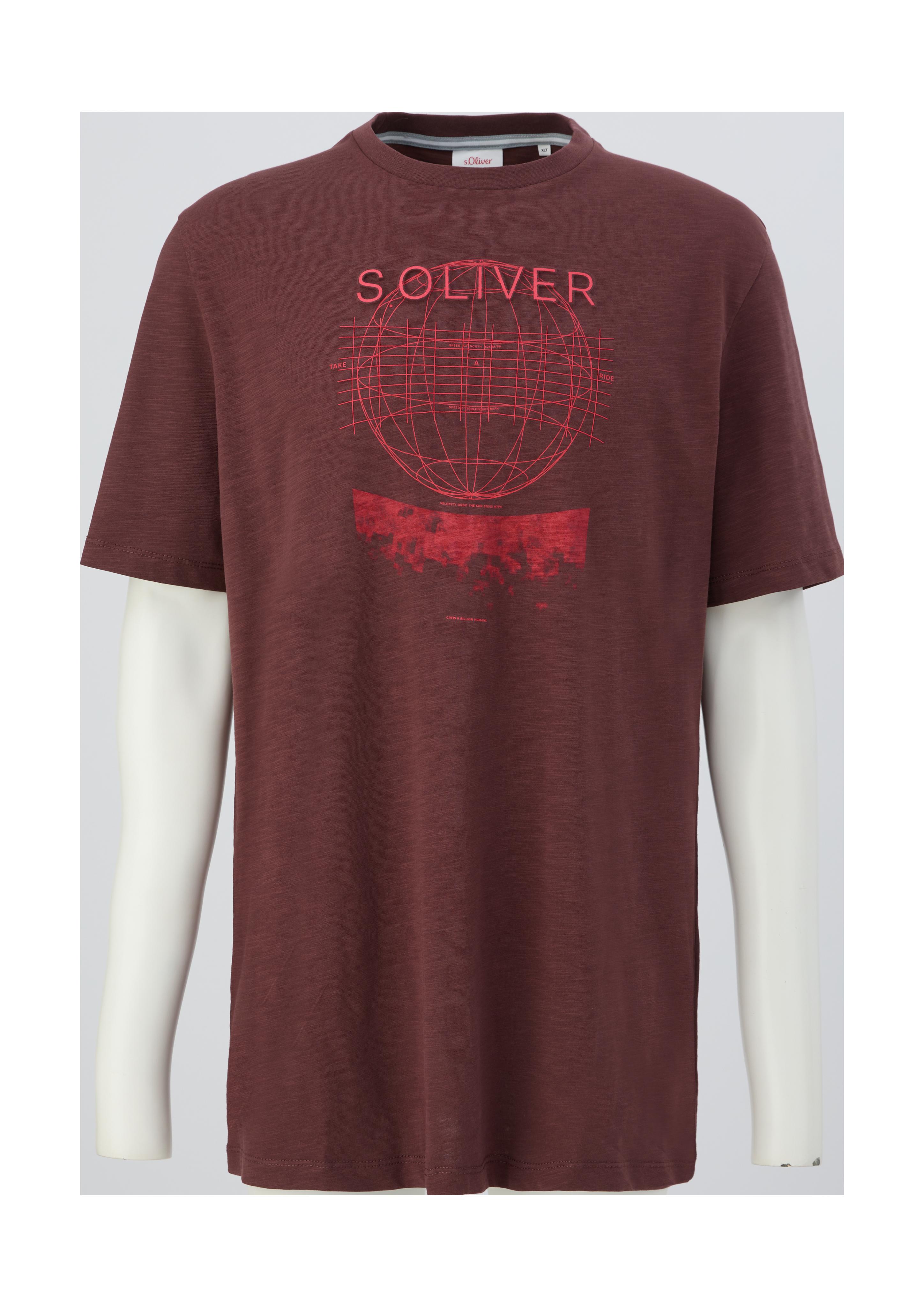T-Shirt mit Frontprint  2139753-49D1