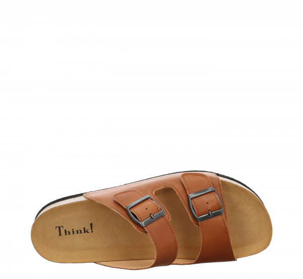 WOLFI Pantolette - Cognac