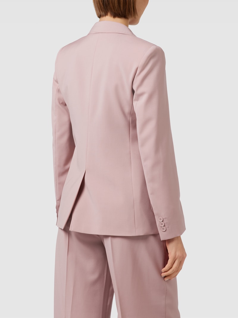 Blazer mit Reverskragen Modell 'NERVOSO' in rosa