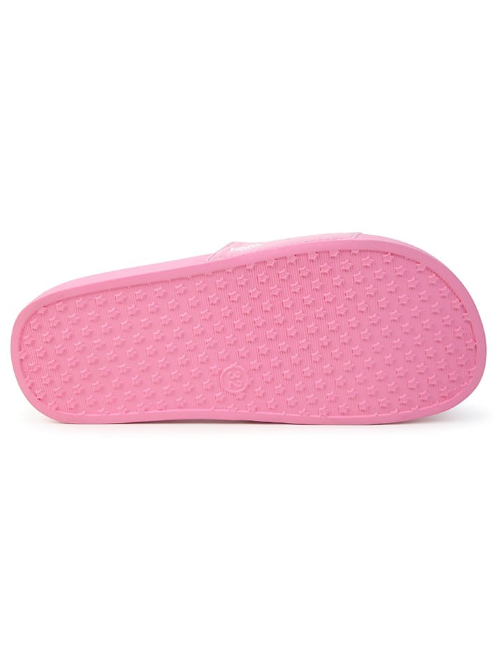 Karl Lagerfeld Kids Pantoletten  in Rosa günstig kaufen
