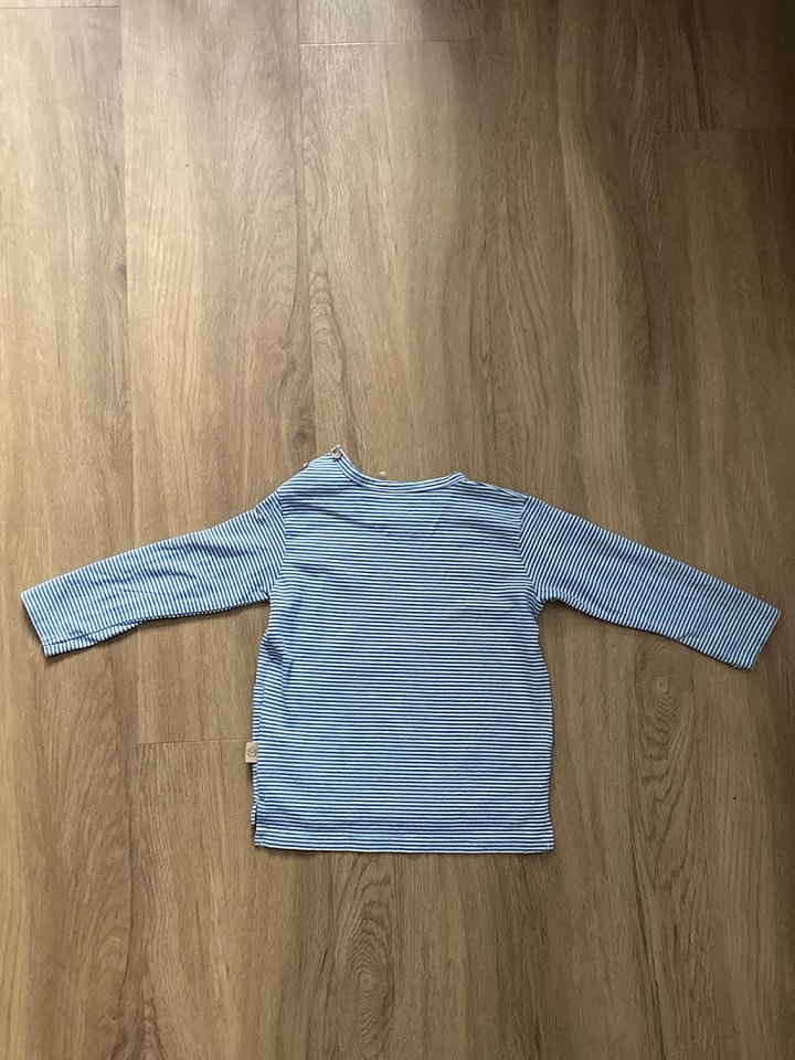 Mother Nature & Me Longsleeve in Blau/ Weiß günstig kaufen 80