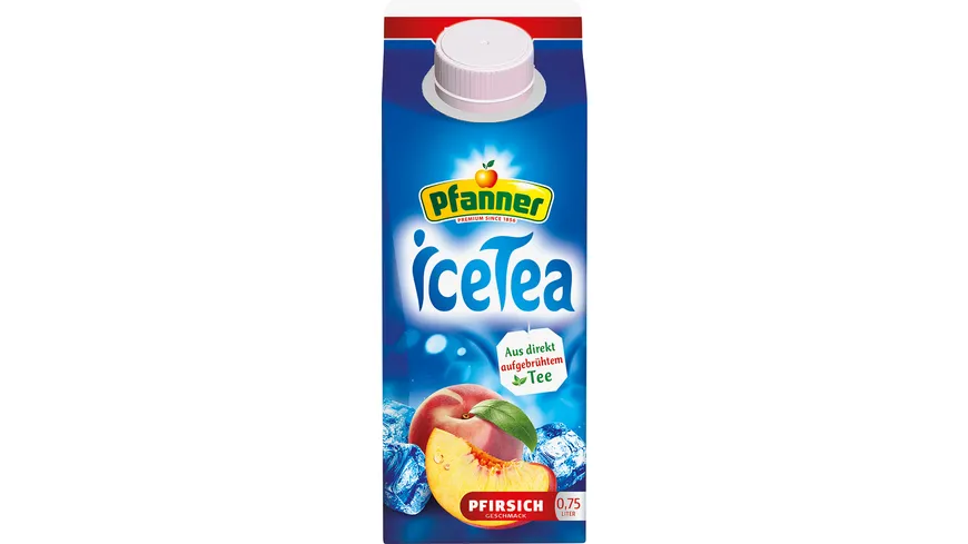Pfanner Eistee Pfirsich 750 ml