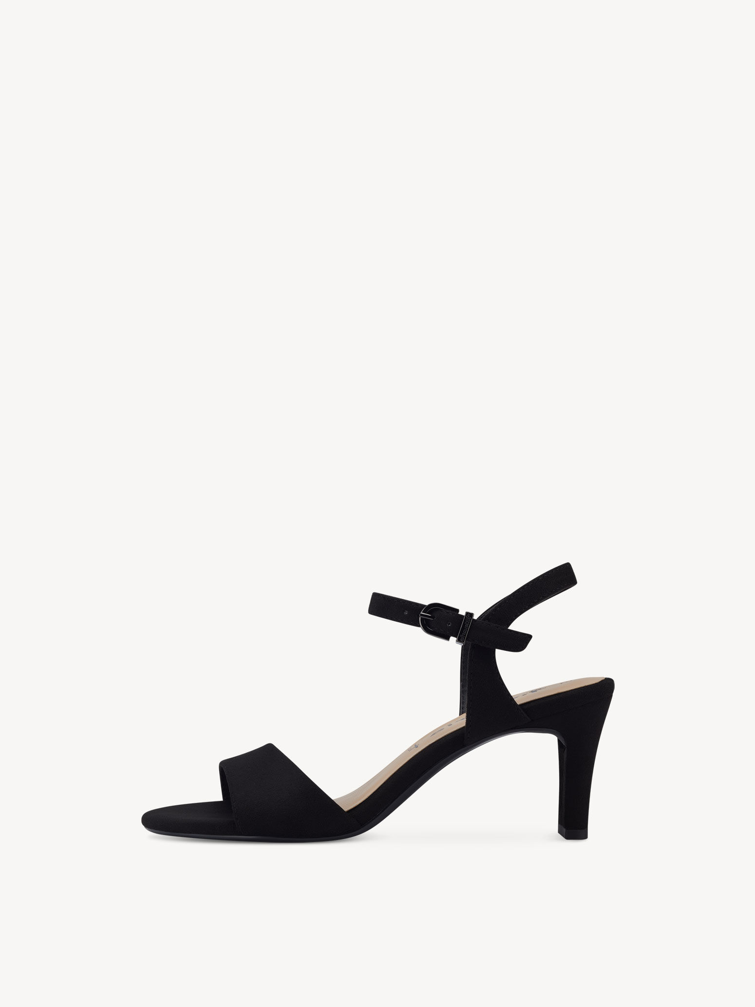 Sandale à talon - noir