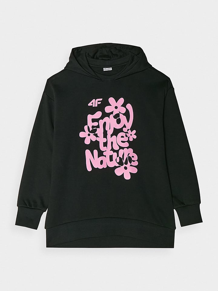 4F Hoodie in Schwarz günstig kaufen