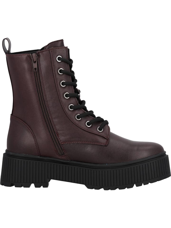 palado Schnürstiefel in bordeaux günstig kaufen