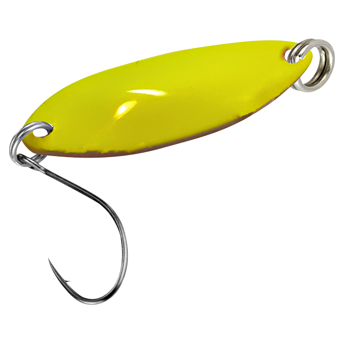 FTM Trout Spoon Tango (1,8 g, Gelb/Pink UV)