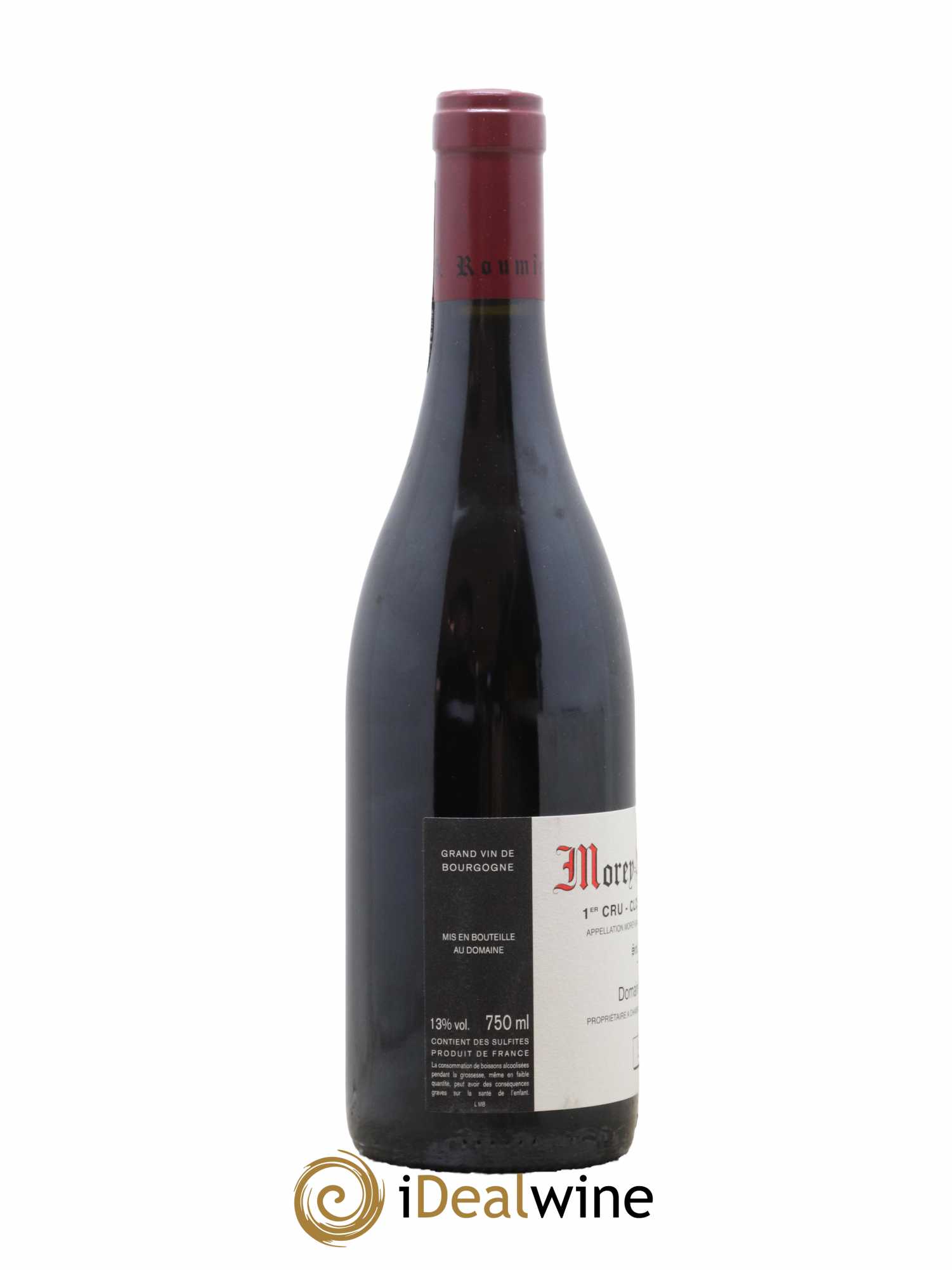 Morey Saint-Denis 1er Cru Clos de la Bussière Georges Roumier (Domaine)  2012 - Lot de 1 Bouteille