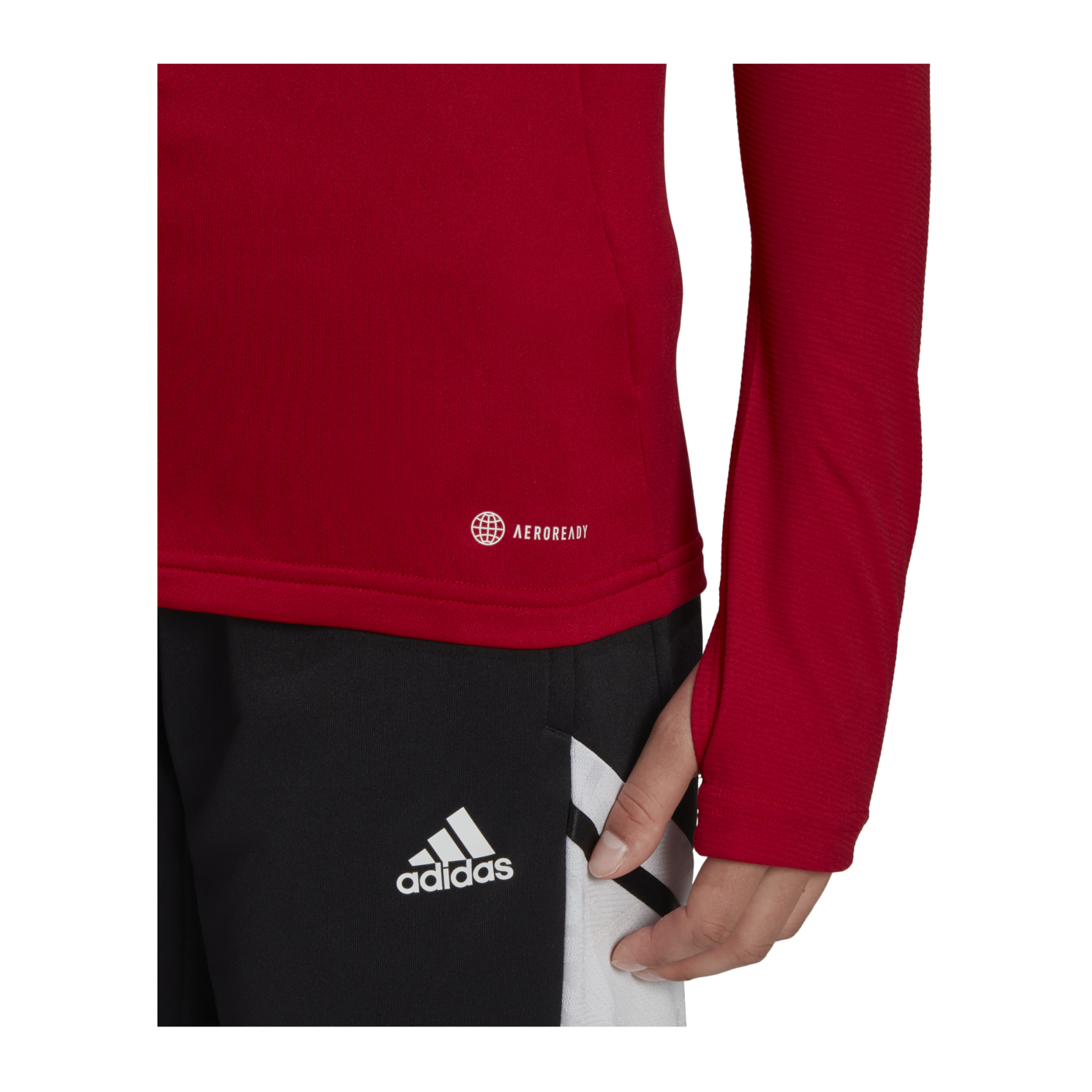 adidas Condivo 22 HalfZip Sweatshirt Damen Rot