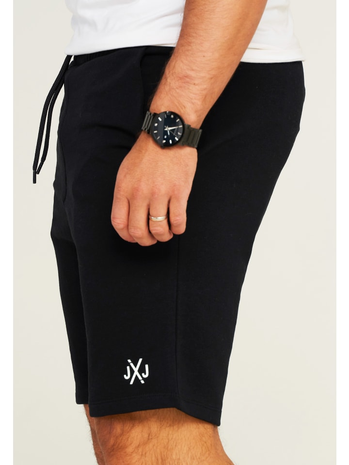 Jack & Jones Sweat Shorts - JPSTGORDON JJBRAD SWEAT SHORTS in Black günstig kaufen