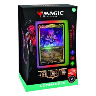 Magic the Gathering Streets of New Capenna Commander Deck 3 - Umnieter-Unheil (1) (DE)