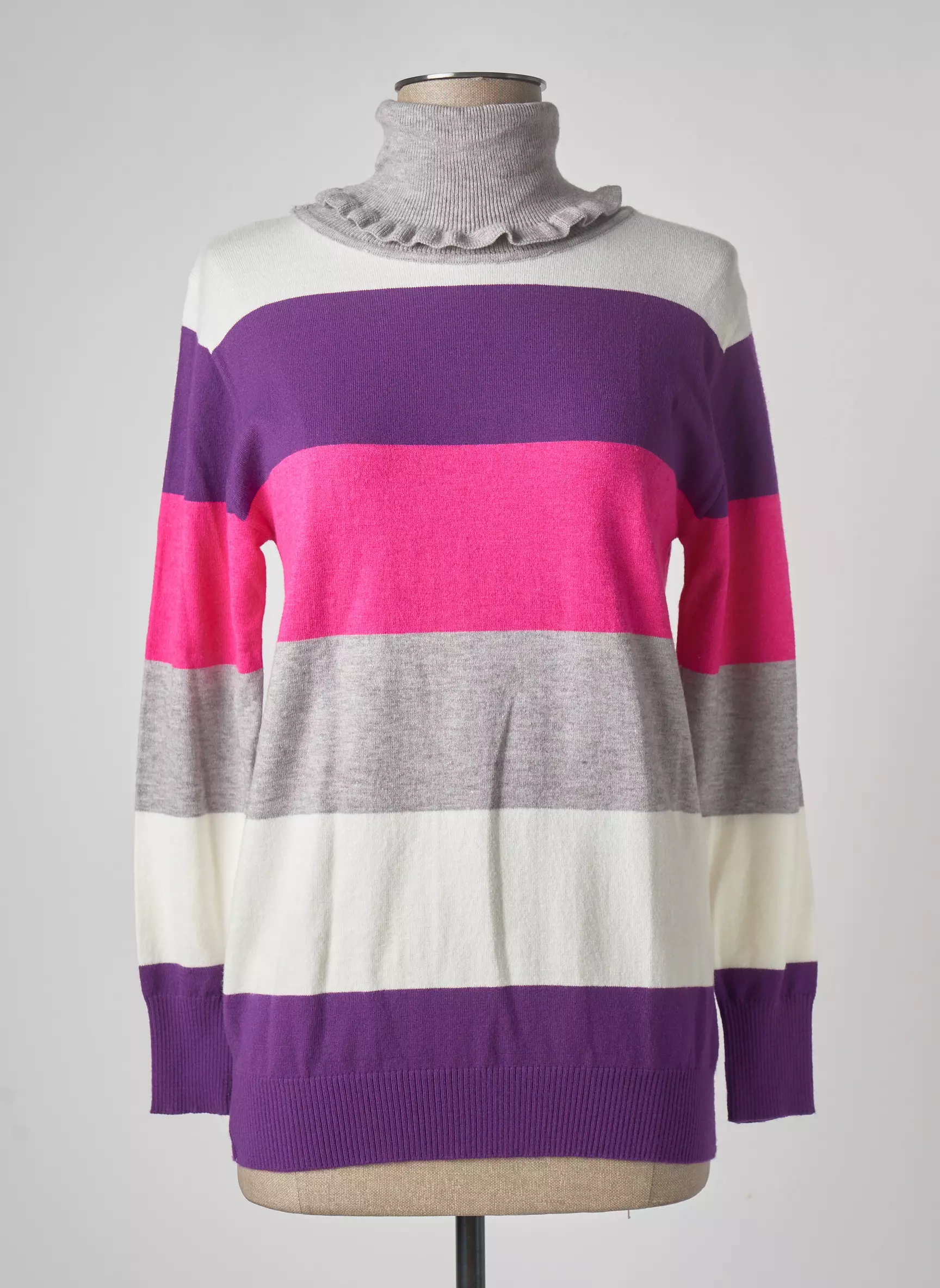 Pame Carrioni Cols Roules Femme couleur violet