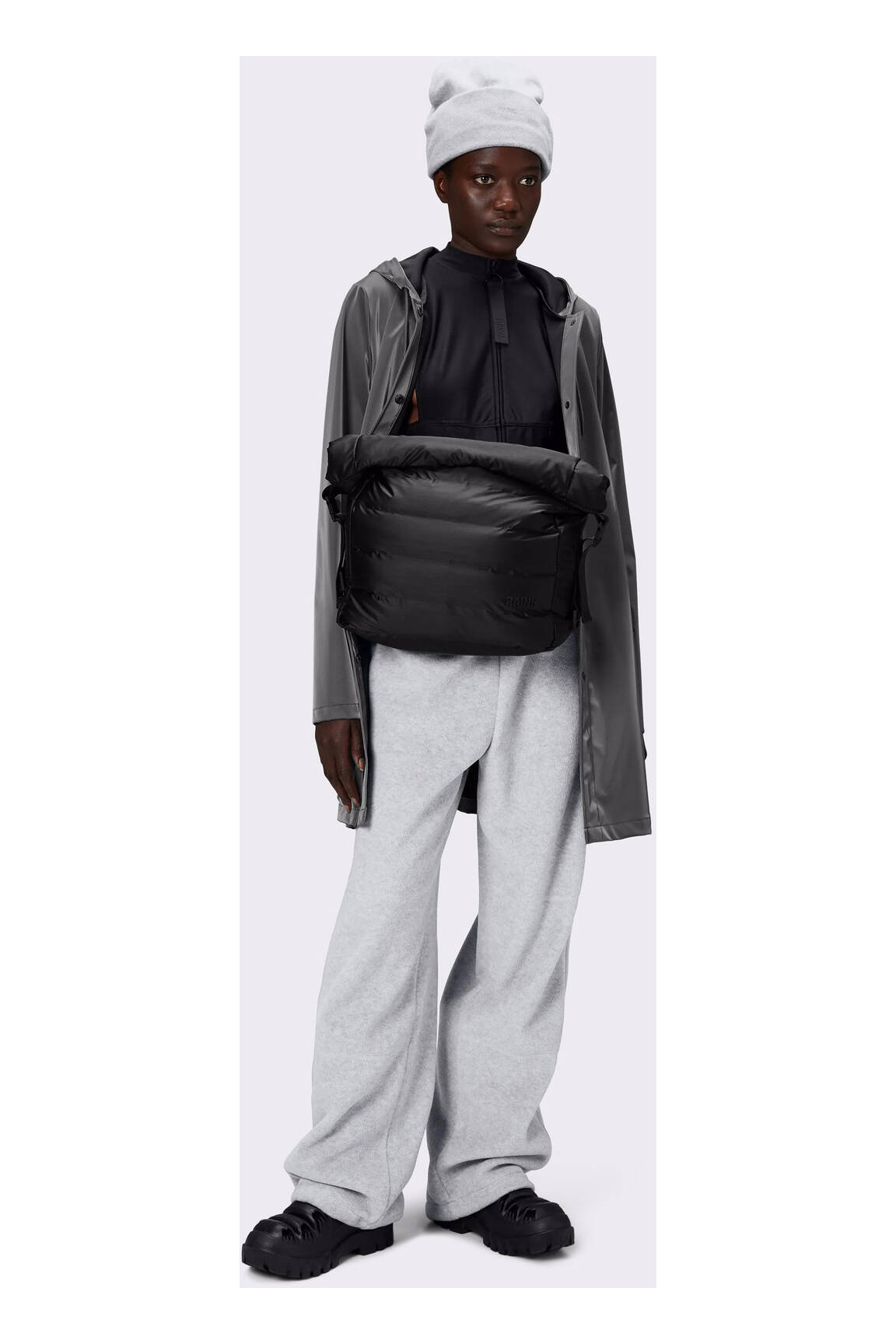 Rains Impermeables Trenchs Femme couleur gris