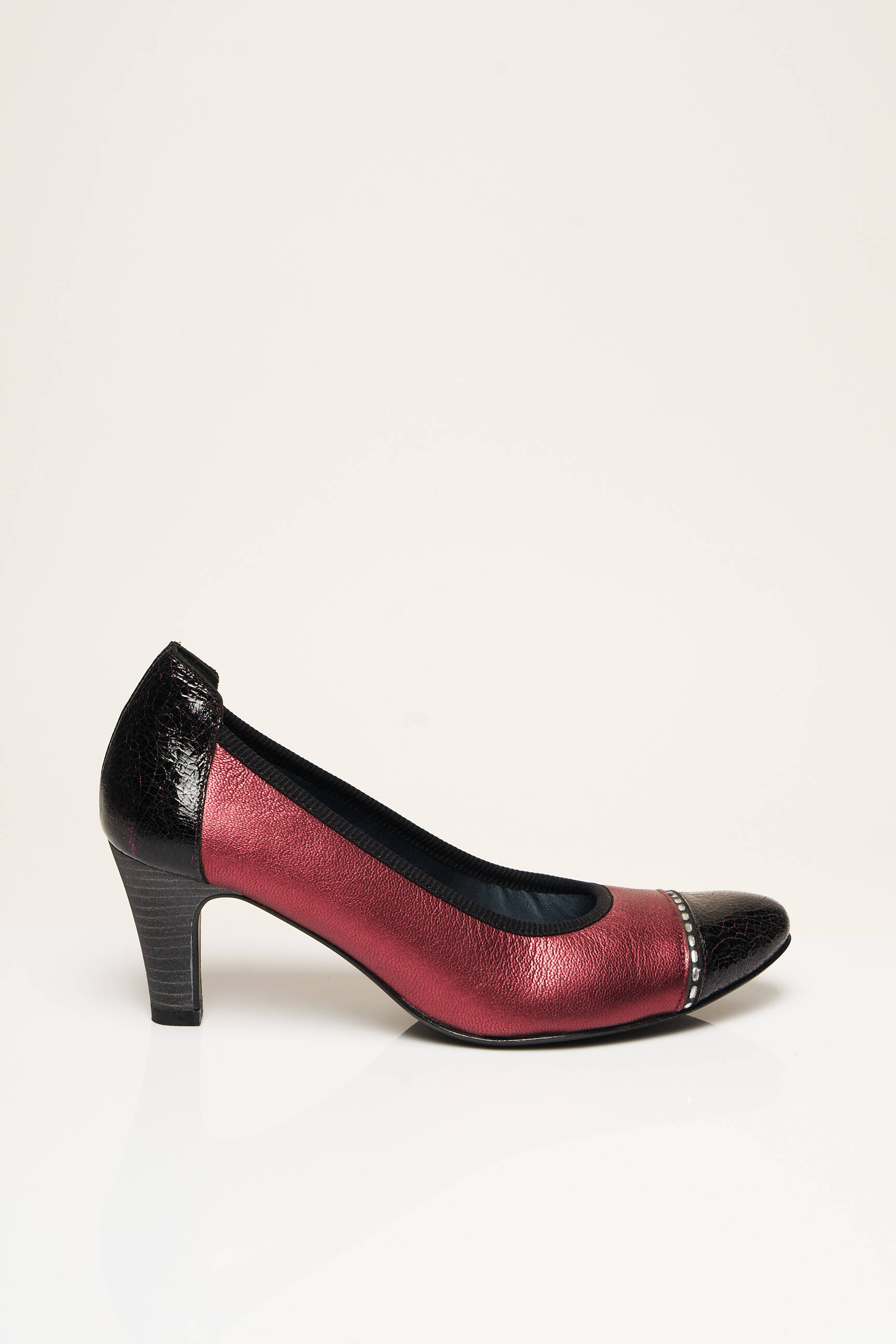 Un Tour En Ville Escarpins Femme couleur rouge