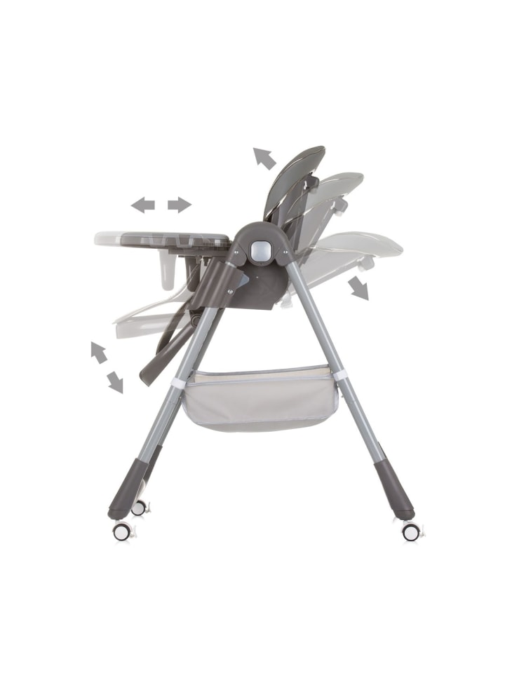 Chipolino Kinderhochstuhl First Spoon in grau günstig kaufen onesize