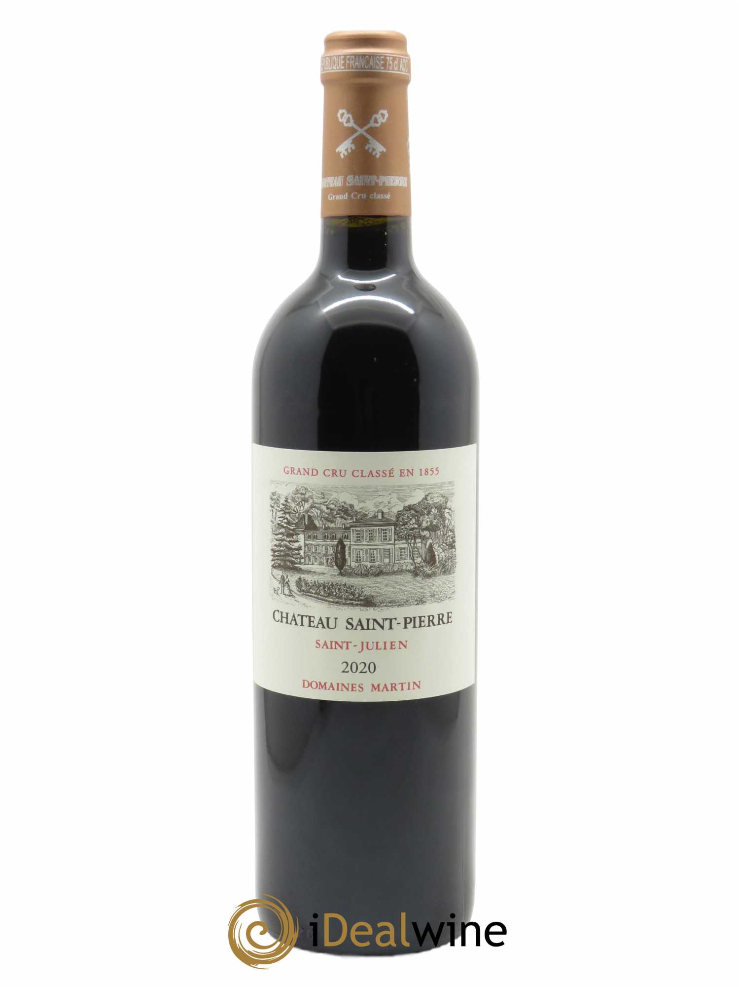 Château Saint-Pierre 4ème Grand Cru Classé (CBO à partir de 6 bts) 2020 - Lot de 1 Bouteille