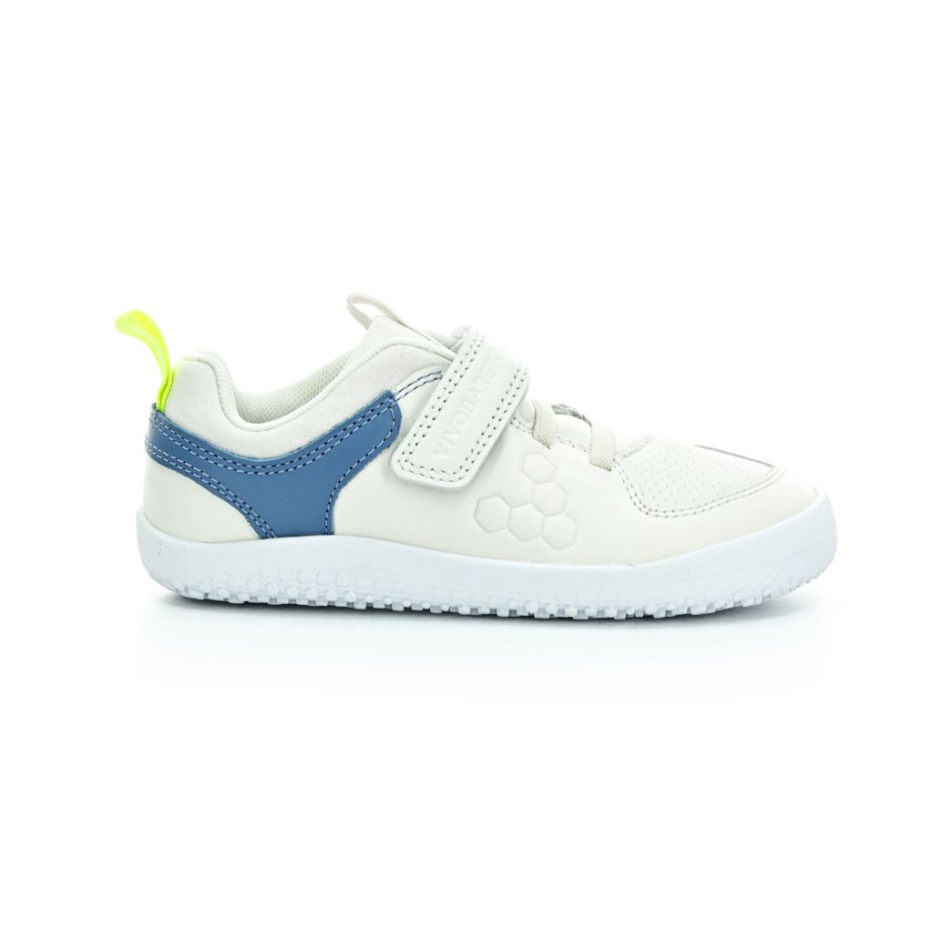 Vivobarefoot Primus Ludo Moonstone hellgraue Barfußschuhe