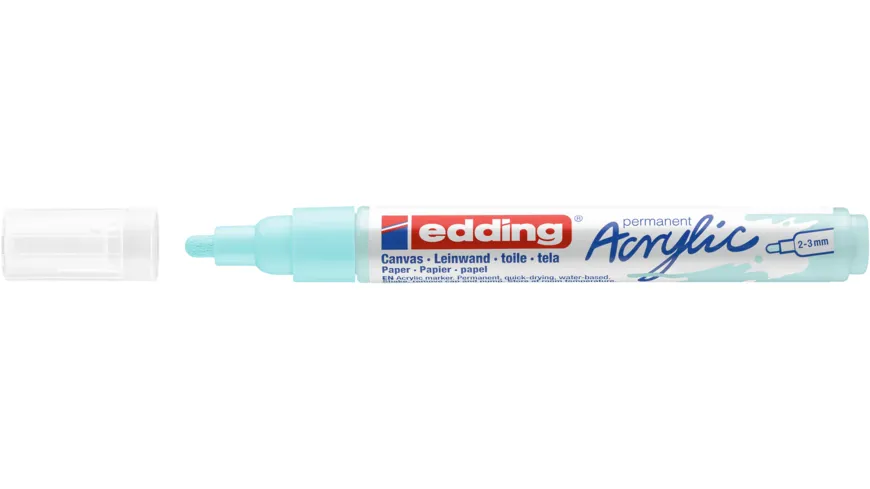 edding Acrylmarker 5100 medium pastellblau pastellblau