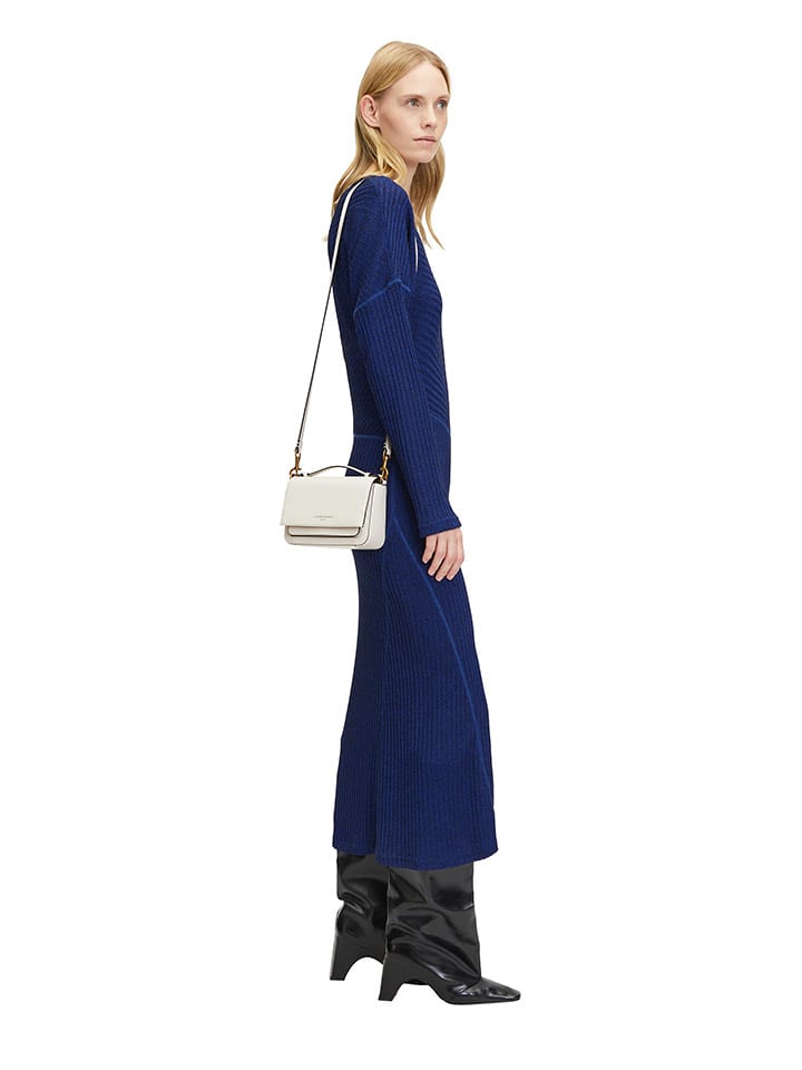 LIEBESKIND BERLIN Leder-Umhängetasche in Weiß - (B)19 x (H)13 x (T)6 cm günstig kaufen onesize