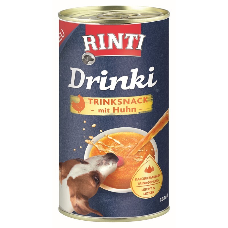 RINTI Ergänzungsfutter & Aufzucht RINTI Drinki 24x185ml Huhn