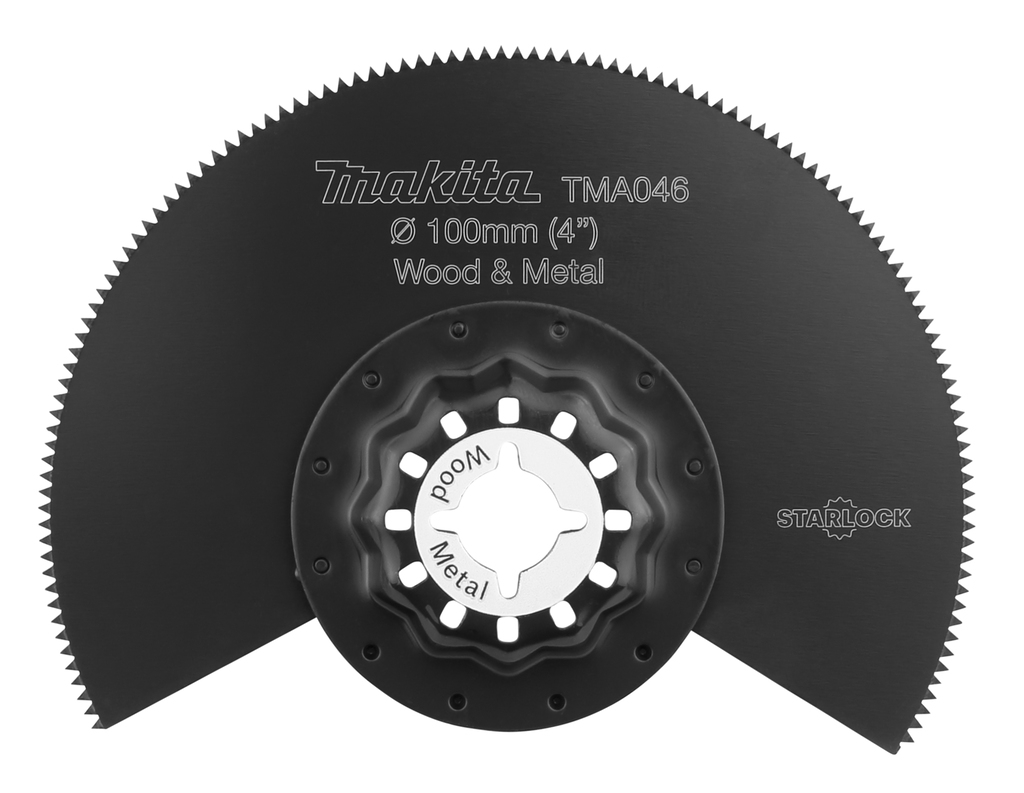 Accessori Makita B-64808 TMA046 Lama per sega segmentata da 100 mm per legno e acciaio