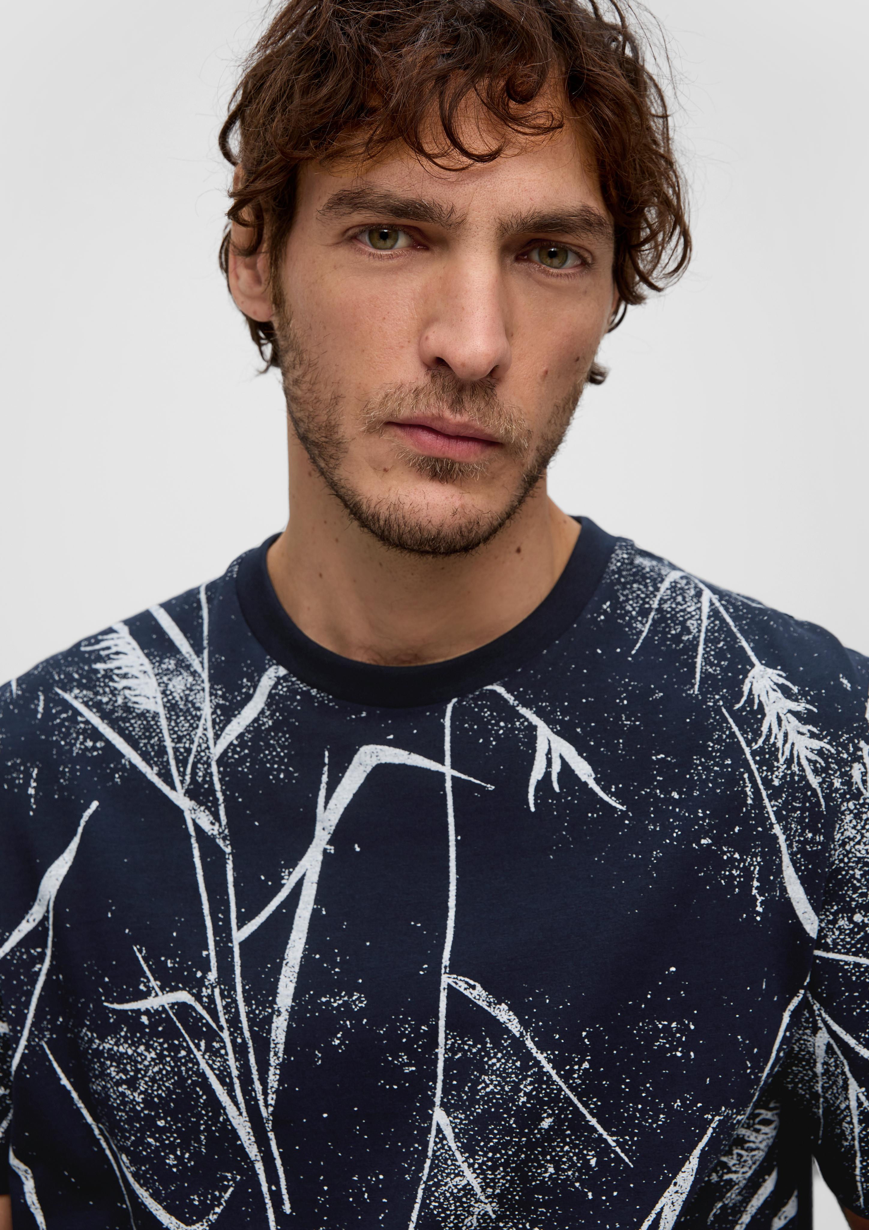 T-Shirt mit All-over-Print  2143917-59A3