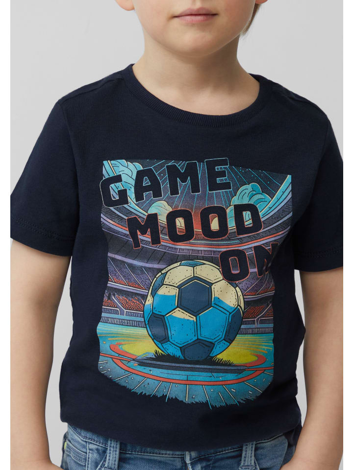 s.Oliver T-Shirt kurzarm in Blau günstig kaufen