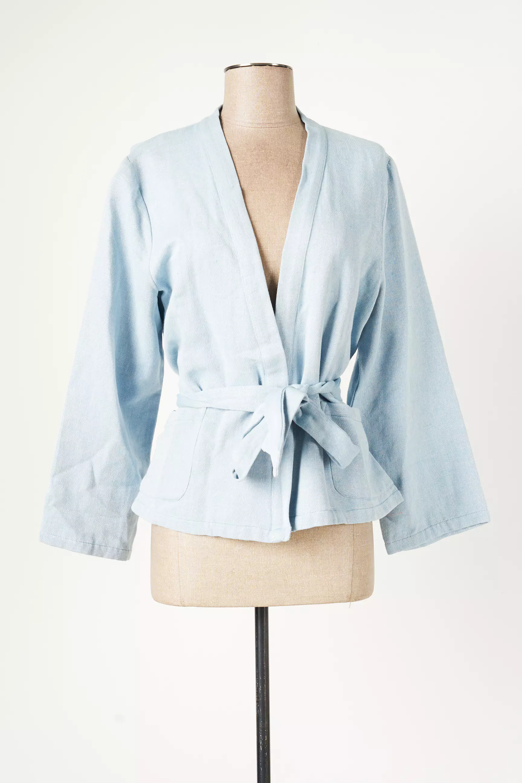 Ichi Vestecasual Femme couleur bleu