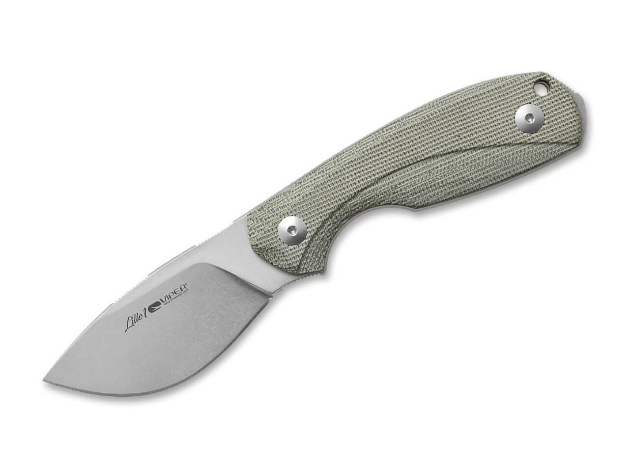 Lille 1 Micarta Green SW