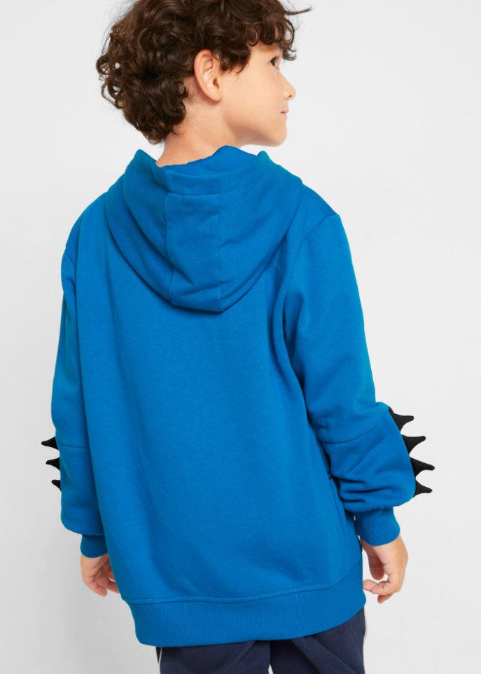 Jungen Kapuzensweatshirt Dino aus Bio-Baumwolle