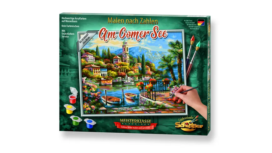 Schipper Malen nach Zahlen - Motiv Gruppe Klassiker / Tiere - Am Comer See