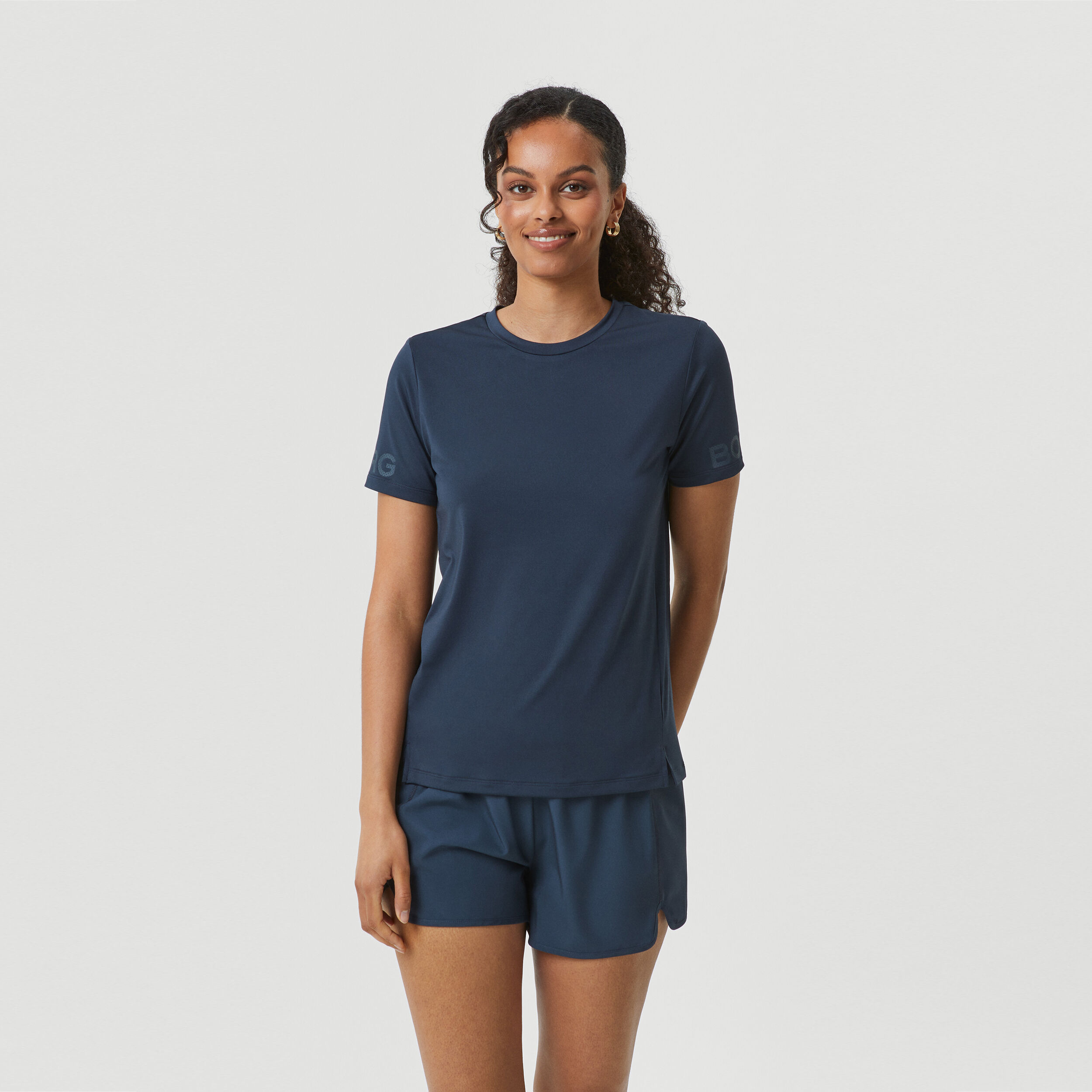 Borg T-Shirt Damen - Blau
