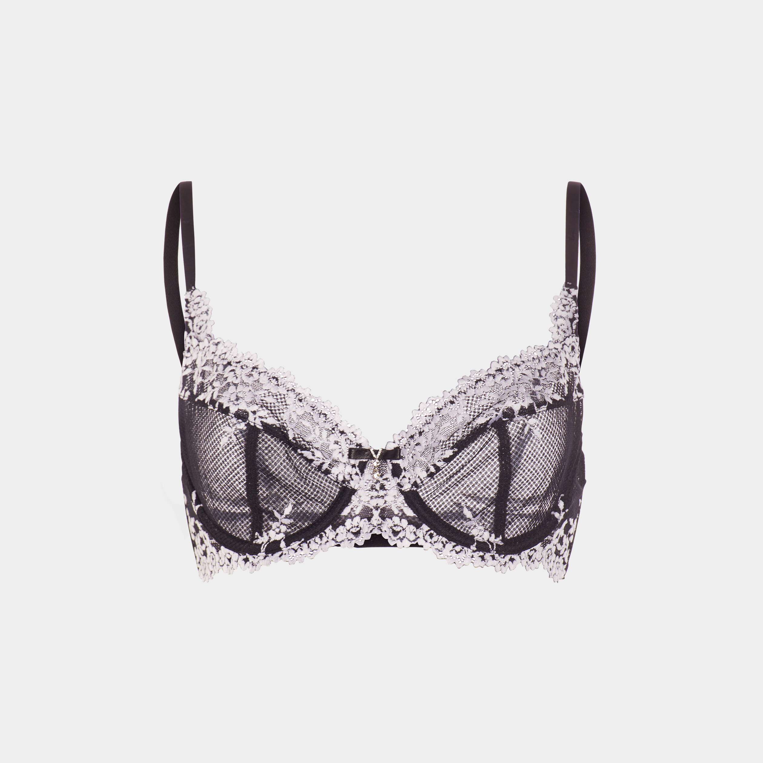 Soutien-gorge corbeille sans coque noir femme | La Halle