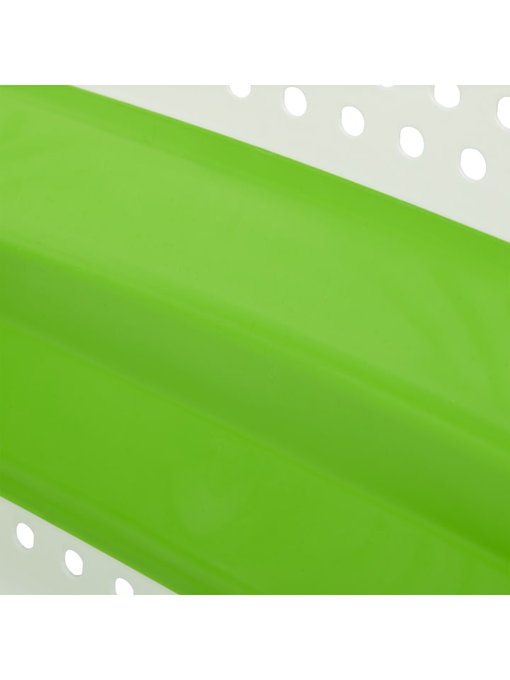 relaxdays Wäschekorb in Hellgrün - (B)61 x (H)27 x (T)45,5 cm günstig kaufen onesize