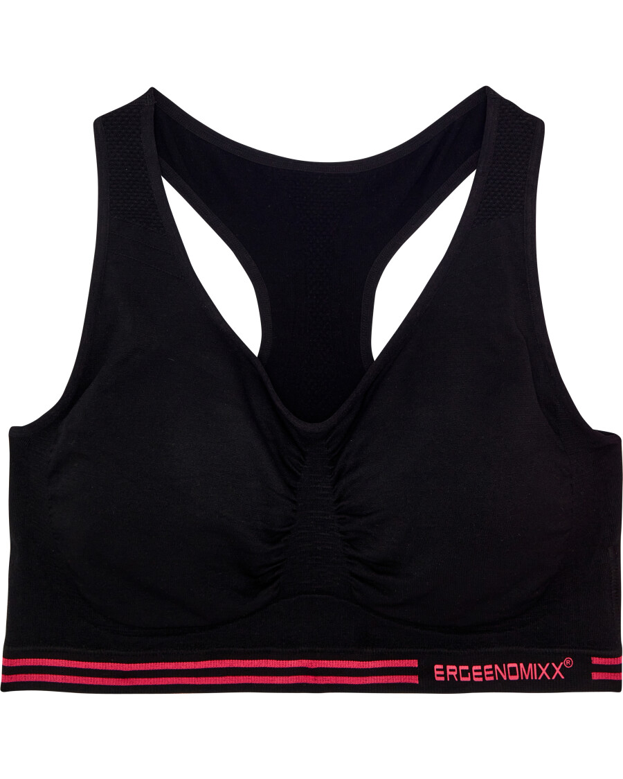 Sport-Bustier Ringerrücken