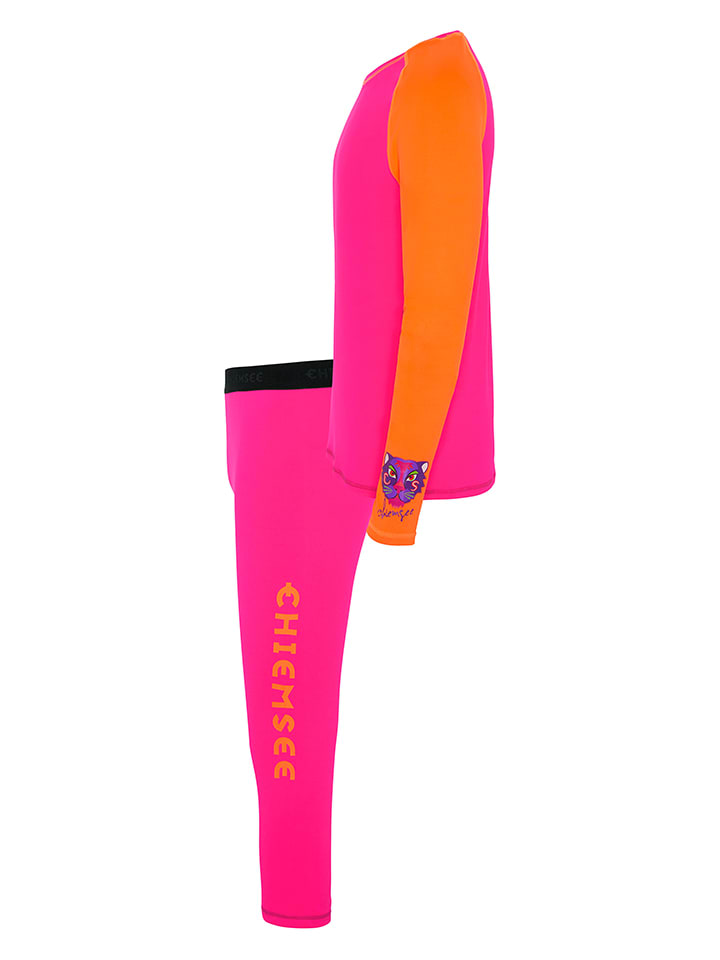 Chiemsee 2tlg. Sportwäsche-Set in Pink/ Orange günstig kaufen